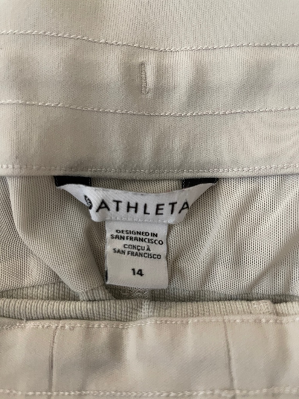 ATHLETA Headlands Hybrid Jogger in Bone - Picture 2 of 4